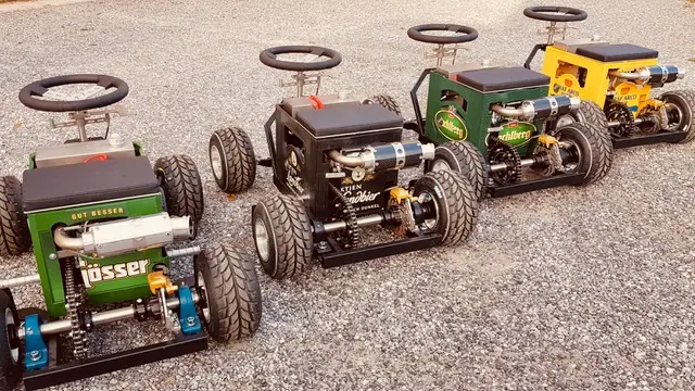 Bierkisten-Kart-Rennen