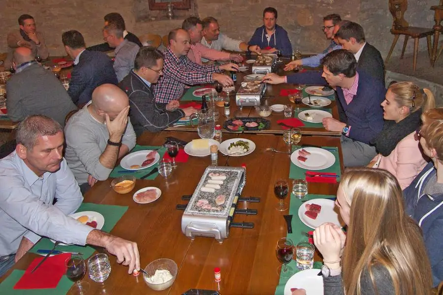 Raclette aus dem grossen Ofen
