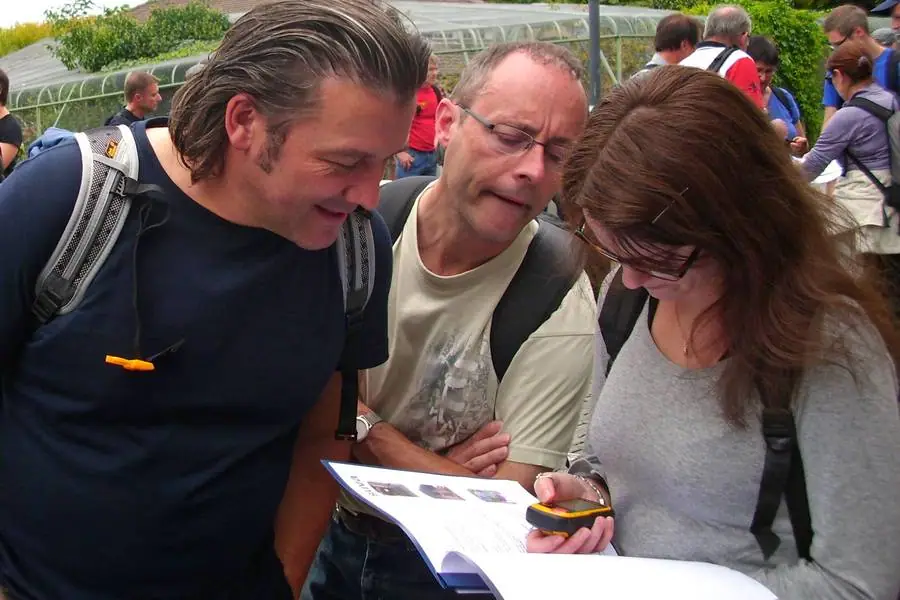 Geocaching Teamwork
