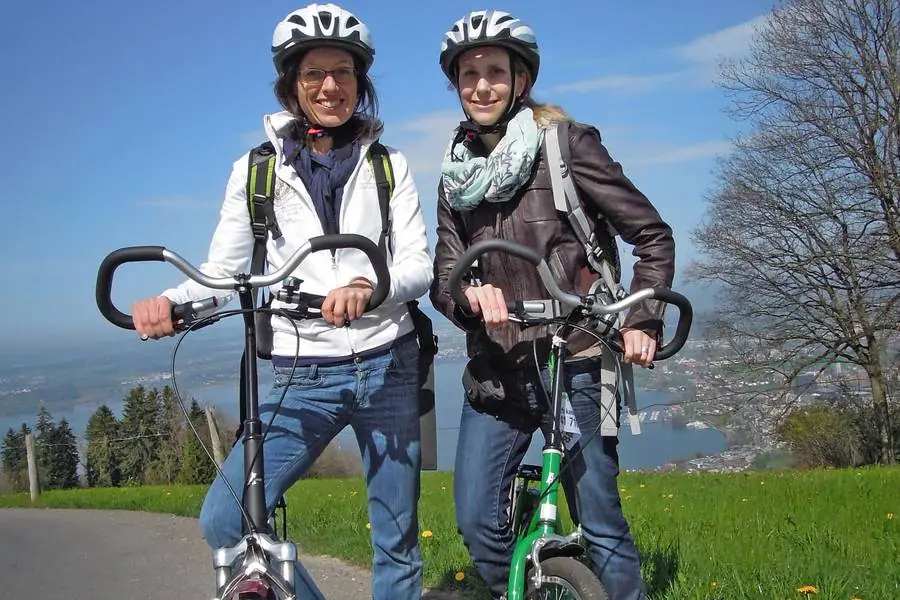 Zwei Teilnehmer beim individuellen Erlebnis