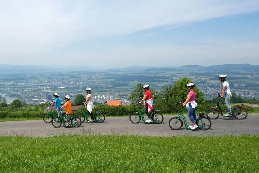 Familie bei einem massgeschneiderten Event