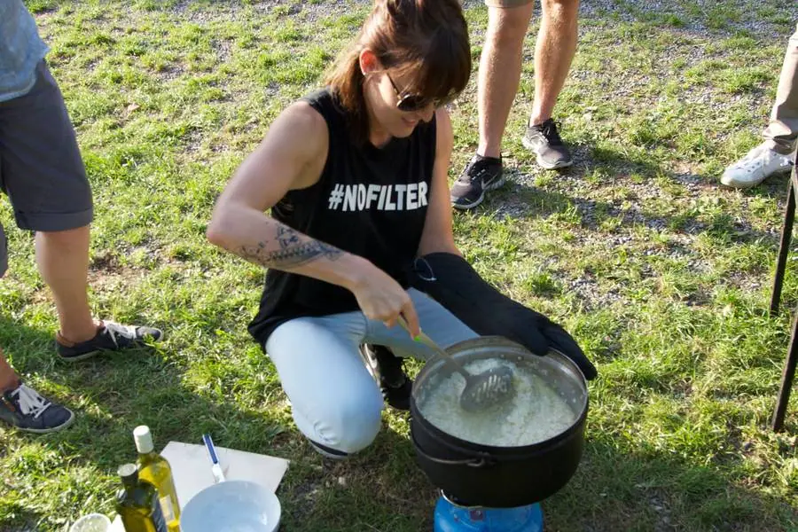 Kochspass in der Outdoor Küche